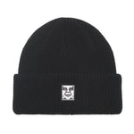 OBEY // MID ICON PATCH BEANIE // BLACK