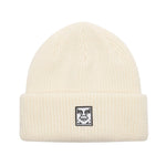 OBEY // MID ICON PATCH BEANIE // UNBLEACHED