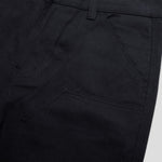 PASS-PORT // DOUBLE KNEE DIGGERS CLUB PANT // BLACK