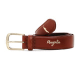 MAGENTA // PWS BELT // BROWN