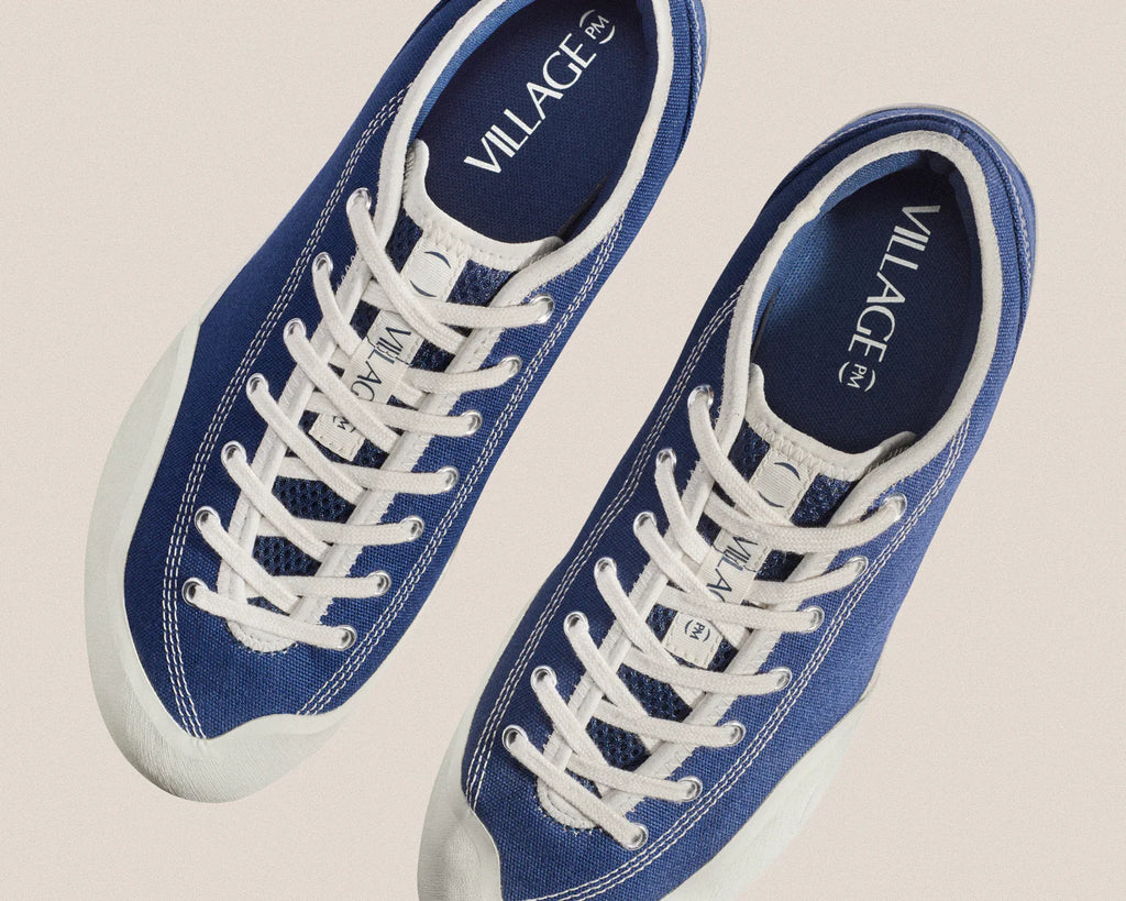 VILLAGE PM 1.30PM NAVY WHITE