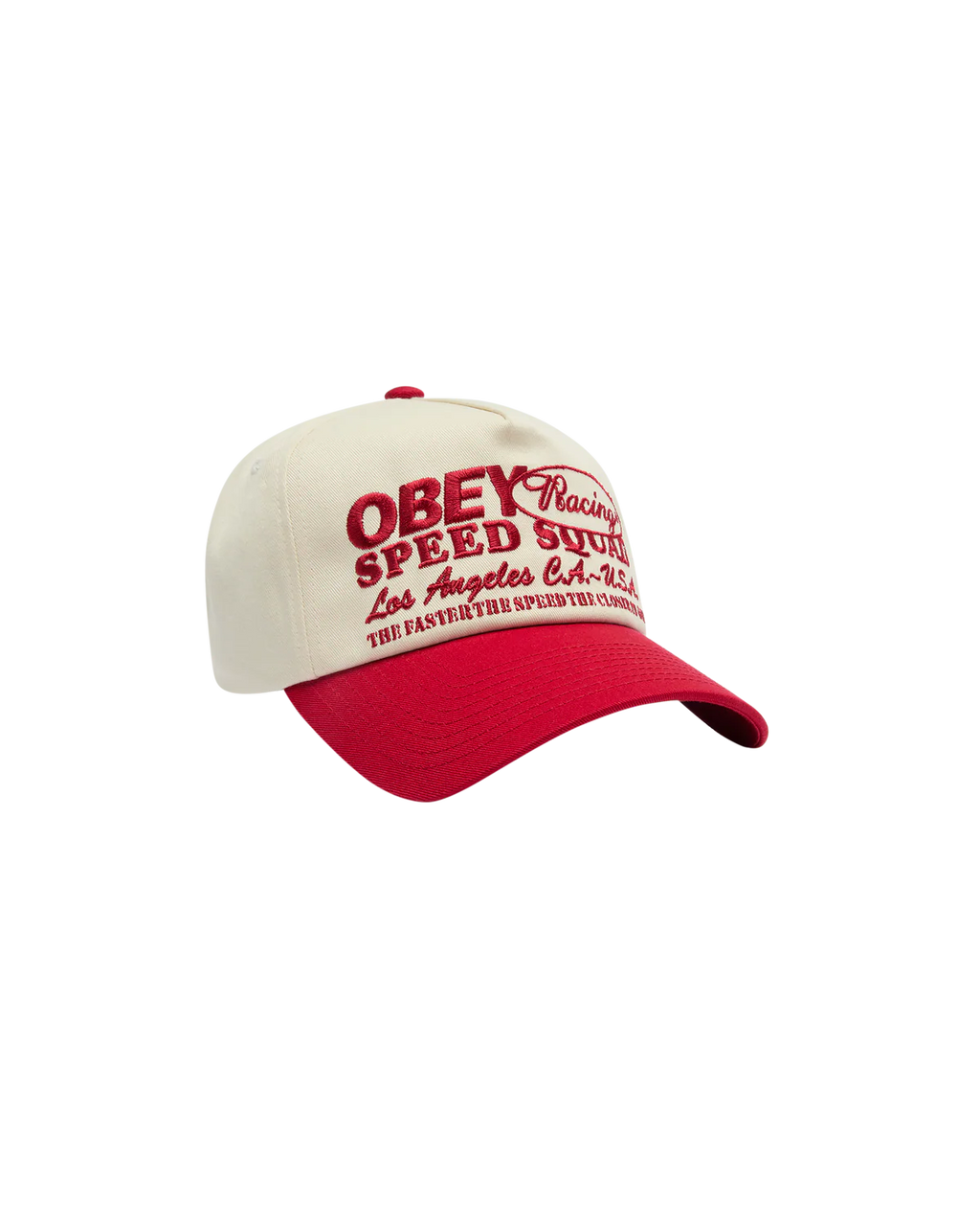 OBEY SPEED SQUAD 5PANEL SB TRUE RED MULTI