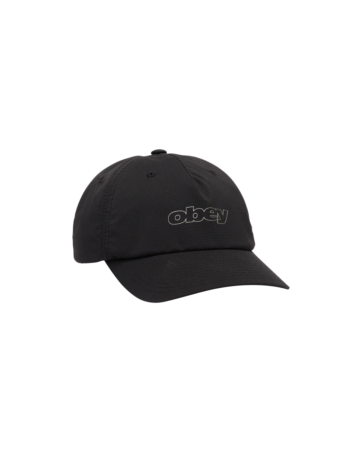 OBEY SCANBLE 5 PANEL STRAPBACK BLACK