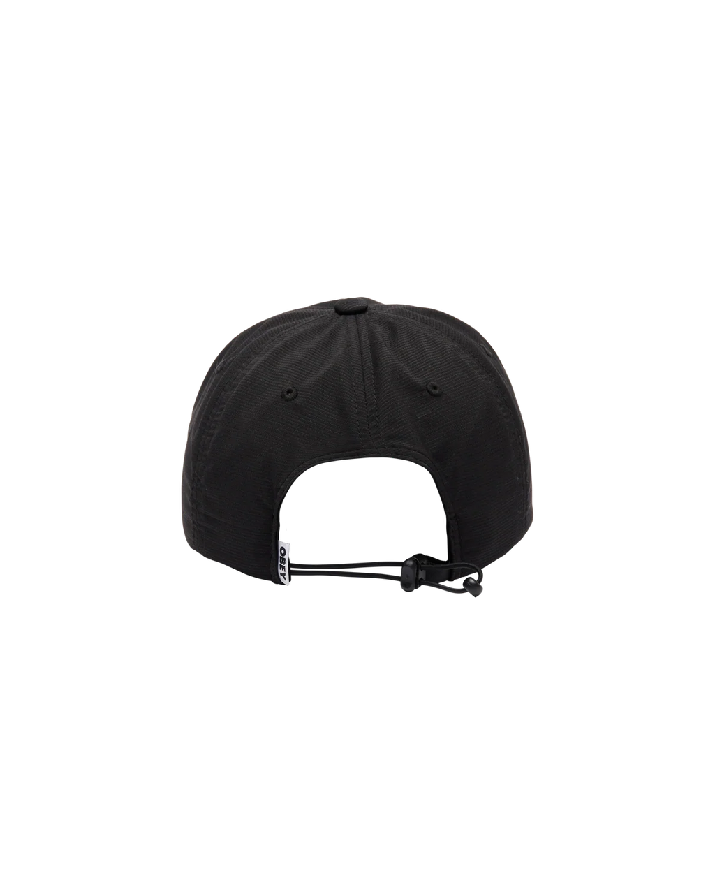 OBEY SCANBLE 5 PANEL STRAPBACK BLACK