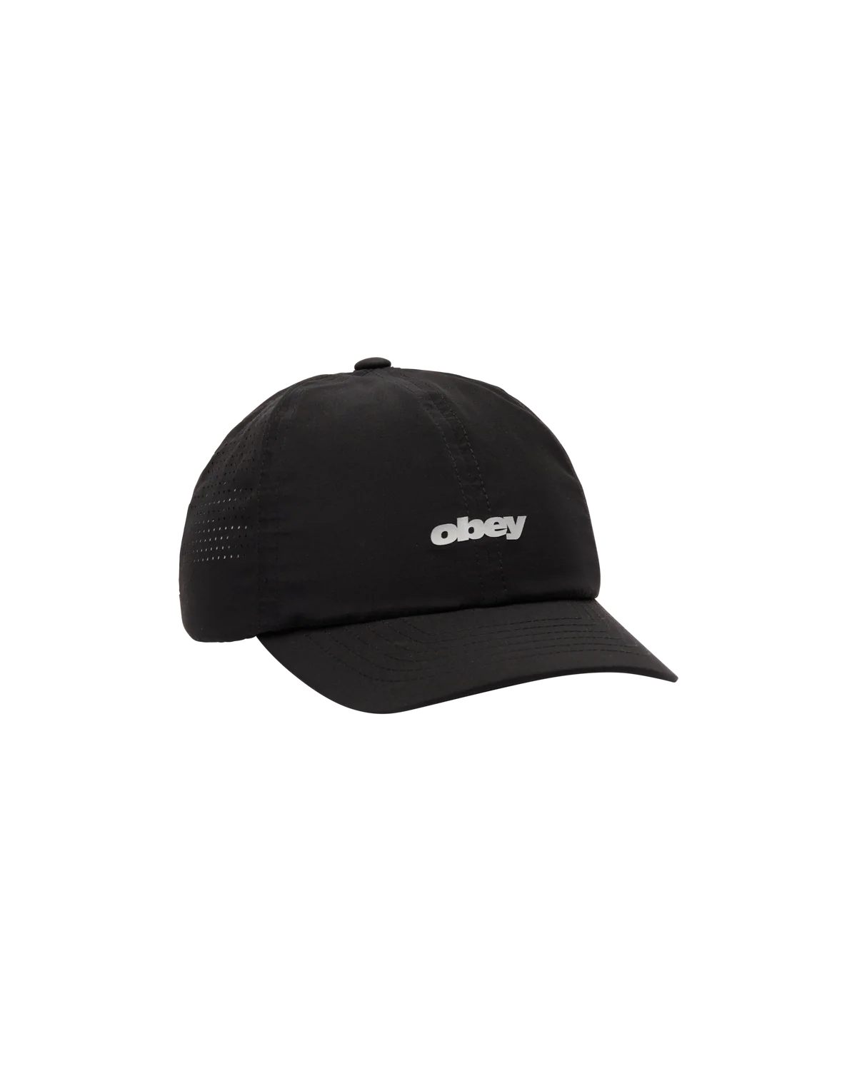 OBEY PACE 6 PANEL TRAIL CAP BLACK