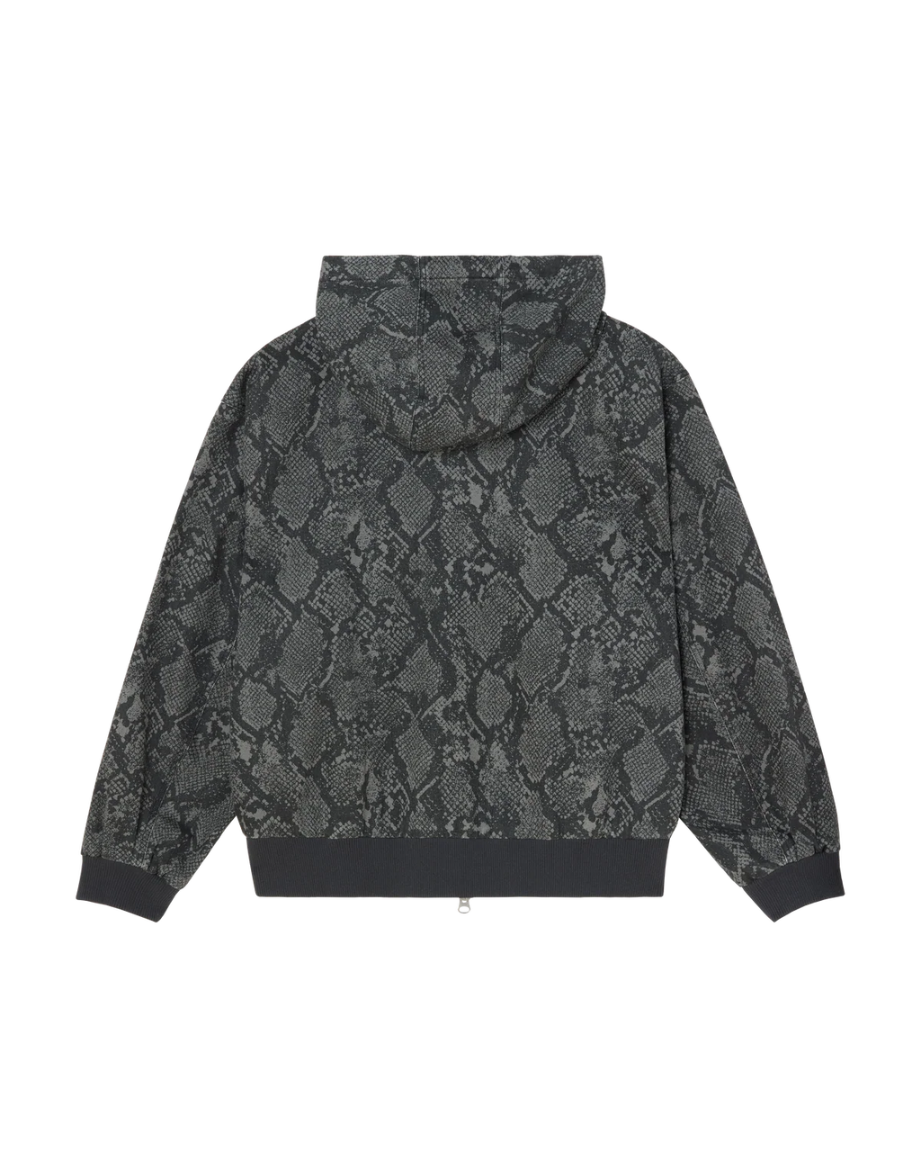 OBEY GLEN ZIP UP JACKET GREY SNAKE