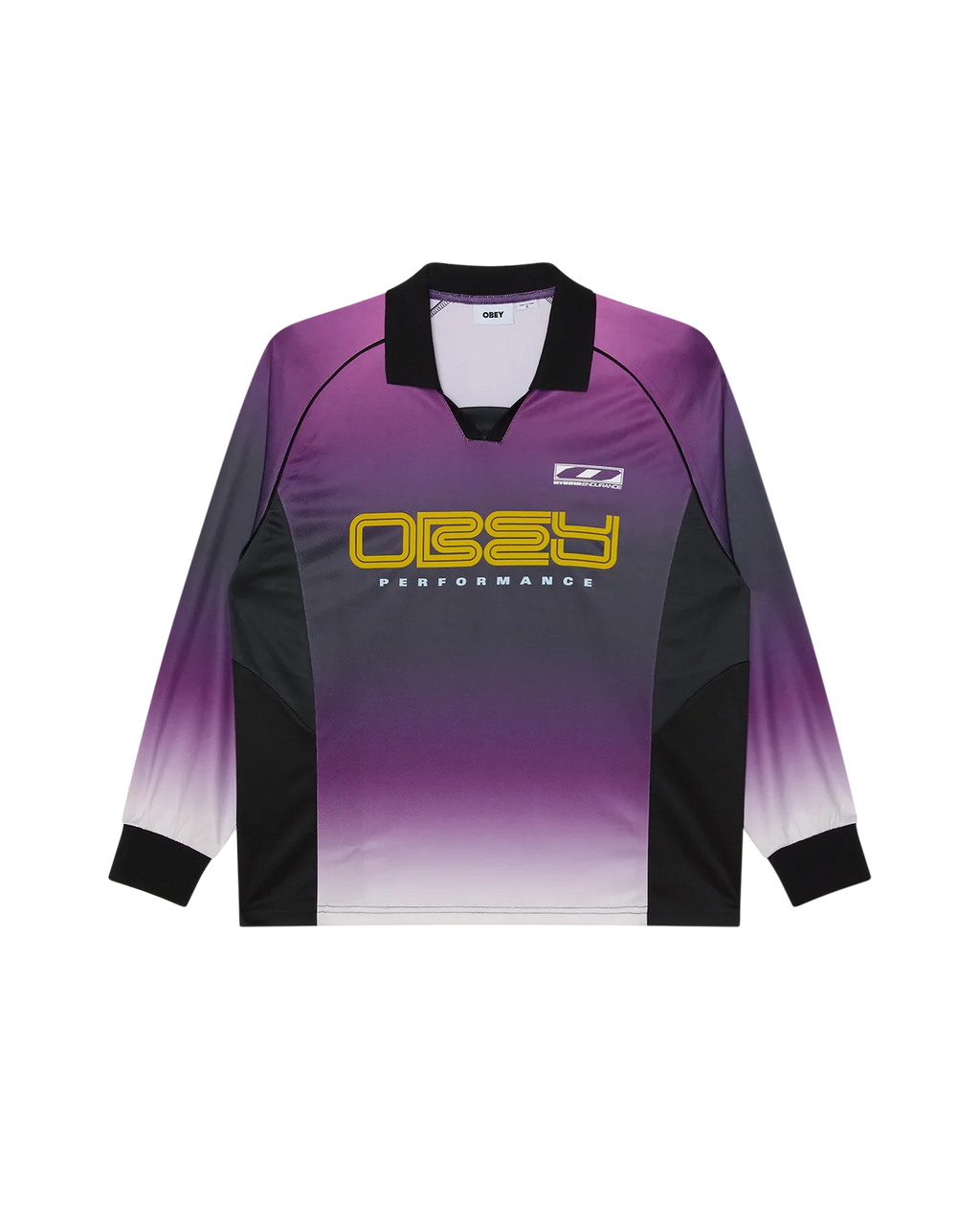 OBEY SPECTRUM 89 LS JERSEY PURPLE GRADIENT