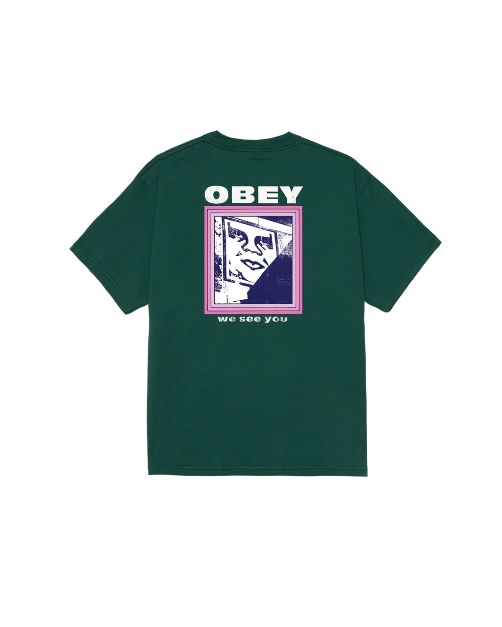 OBEY // T-SHIRT // WE SEE YOU // FOREST