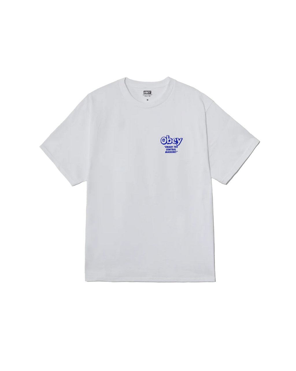 OBEY // T-SHIRT // SMASH THE CONTROL MACHINE // WHITE