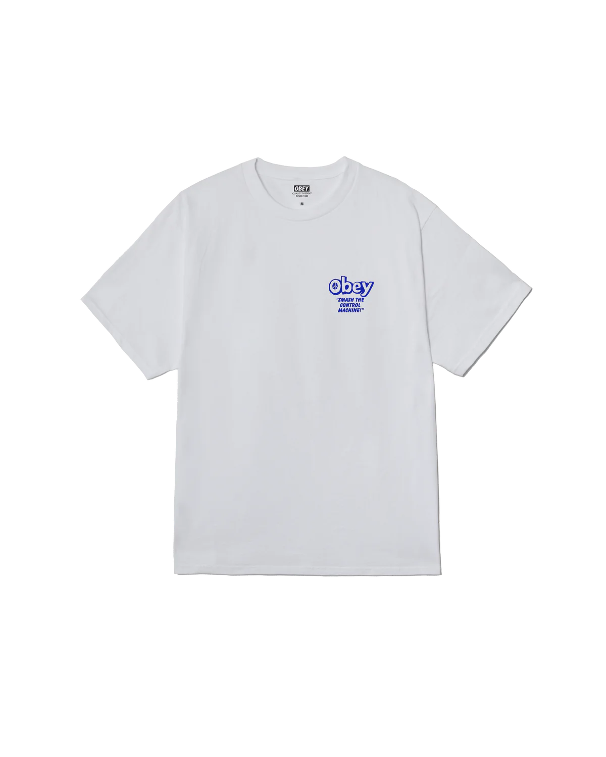 OBEY // T-SHIRT // SMASH THE CONTROL MACHINE // WHITE