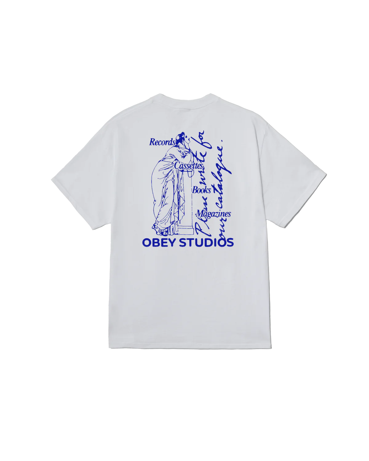 OBEY // T-SHIRT // OBEY STUDIO CATALOGUE // WHITE