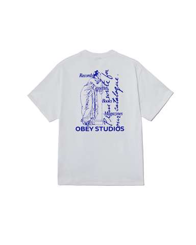 OBEY // T-SHIRT // OBEY STUDIO CATALOGUE // WHITE