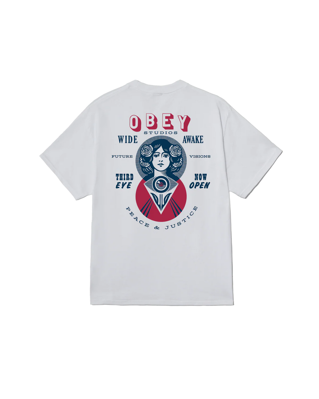 OBEY MAKE ART THIRD EYE WHITE