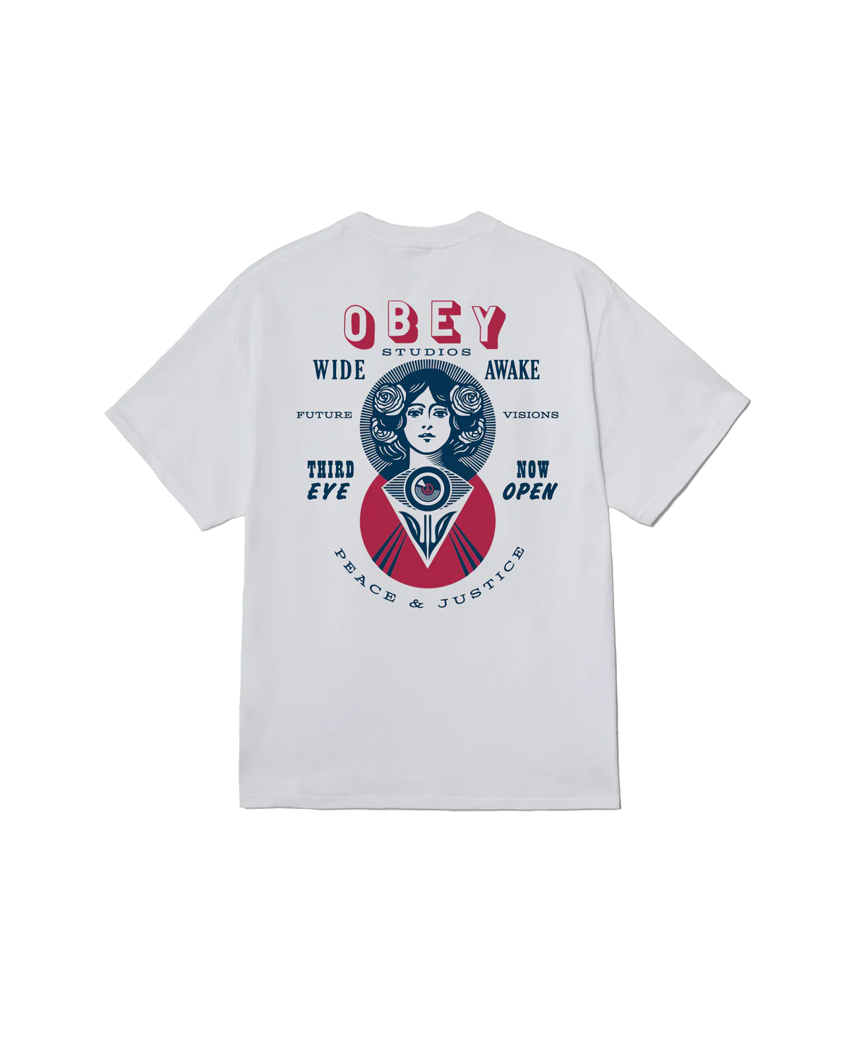 OBEY MAKE ART THIRD EYE WHITE