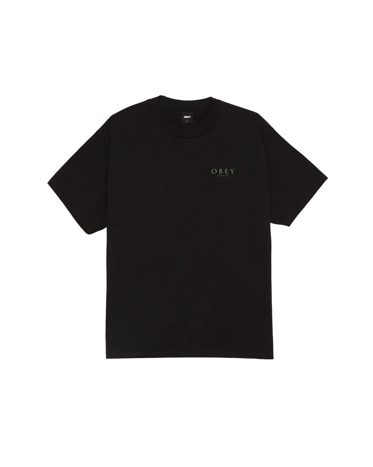 OBEY FLORES ROBUS T-SHIRT BLACK