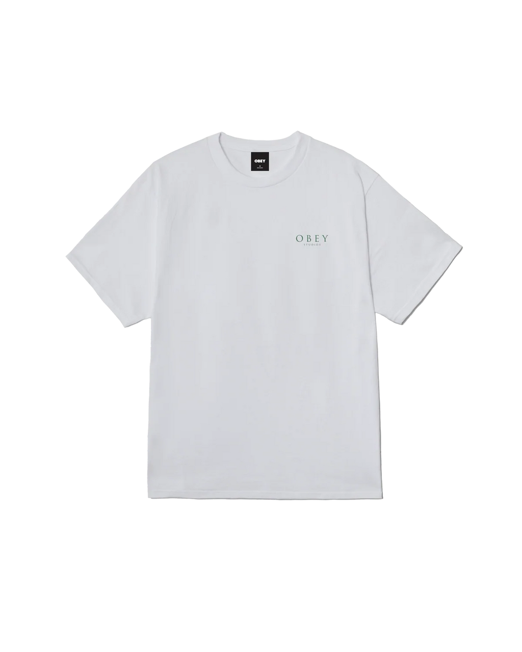 OBEY FLORES ROBUS T-SHIRT WHITE
