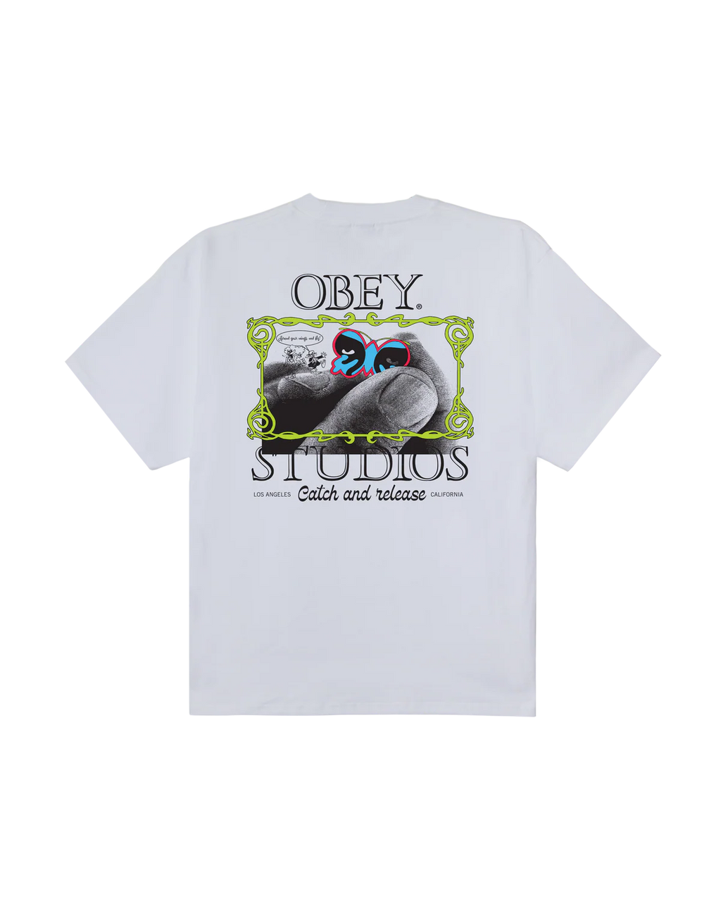 OBEY CATCH AND RELEASE WHITE