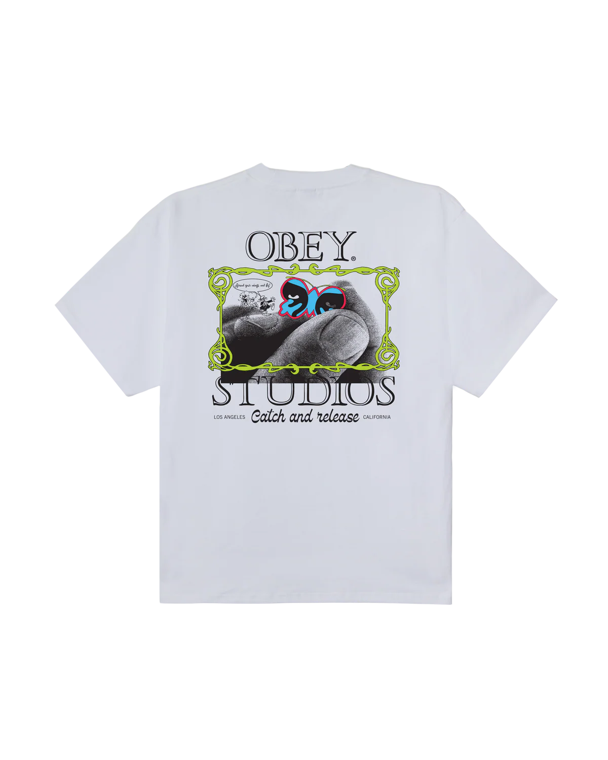 OBEY CATCH AND RELEASE WHITE