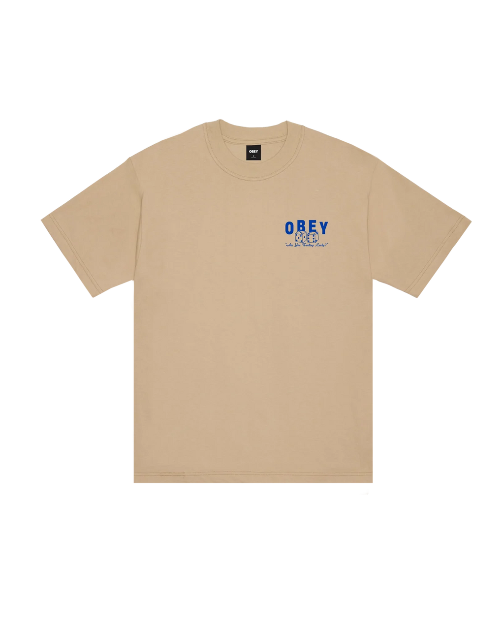 OBEY NEWSTAND T-SHIRT SAND