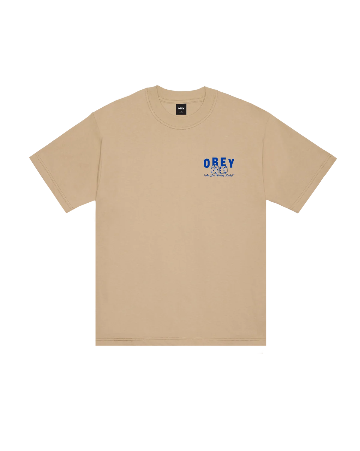 OBEY NEWSTAND T-SHIRT SAND