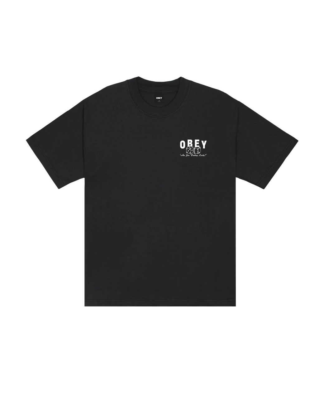 OBEY NEWSTAND T-SHIRT VINTAGE BLACK