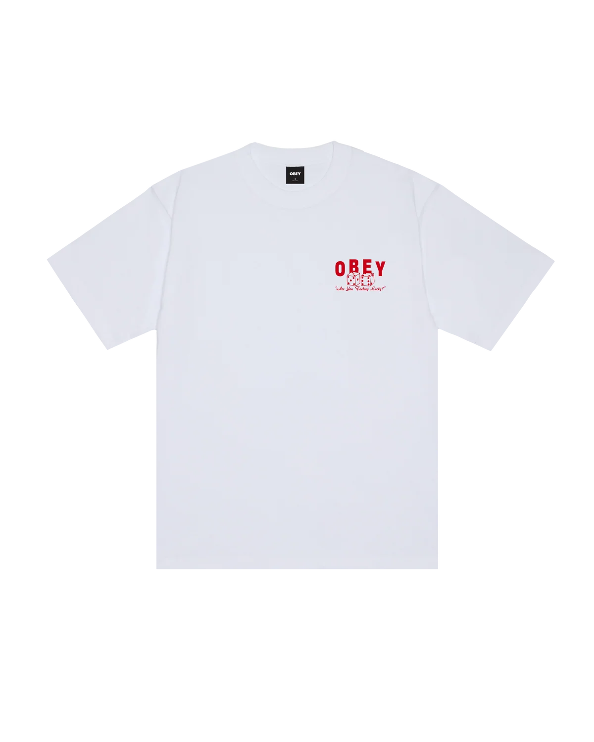 OBEY NEWSTAND T-SHIRT WHITE