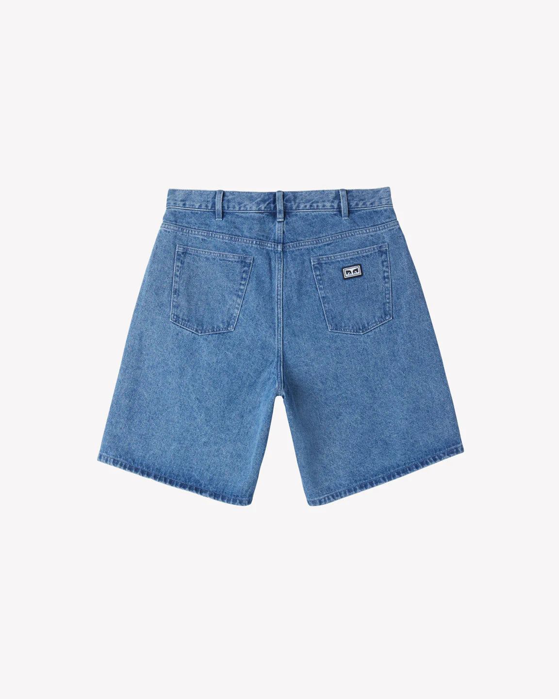OBEY // BIGWIG BAGGY DENIM SHORT // LIGHT INDIGO
