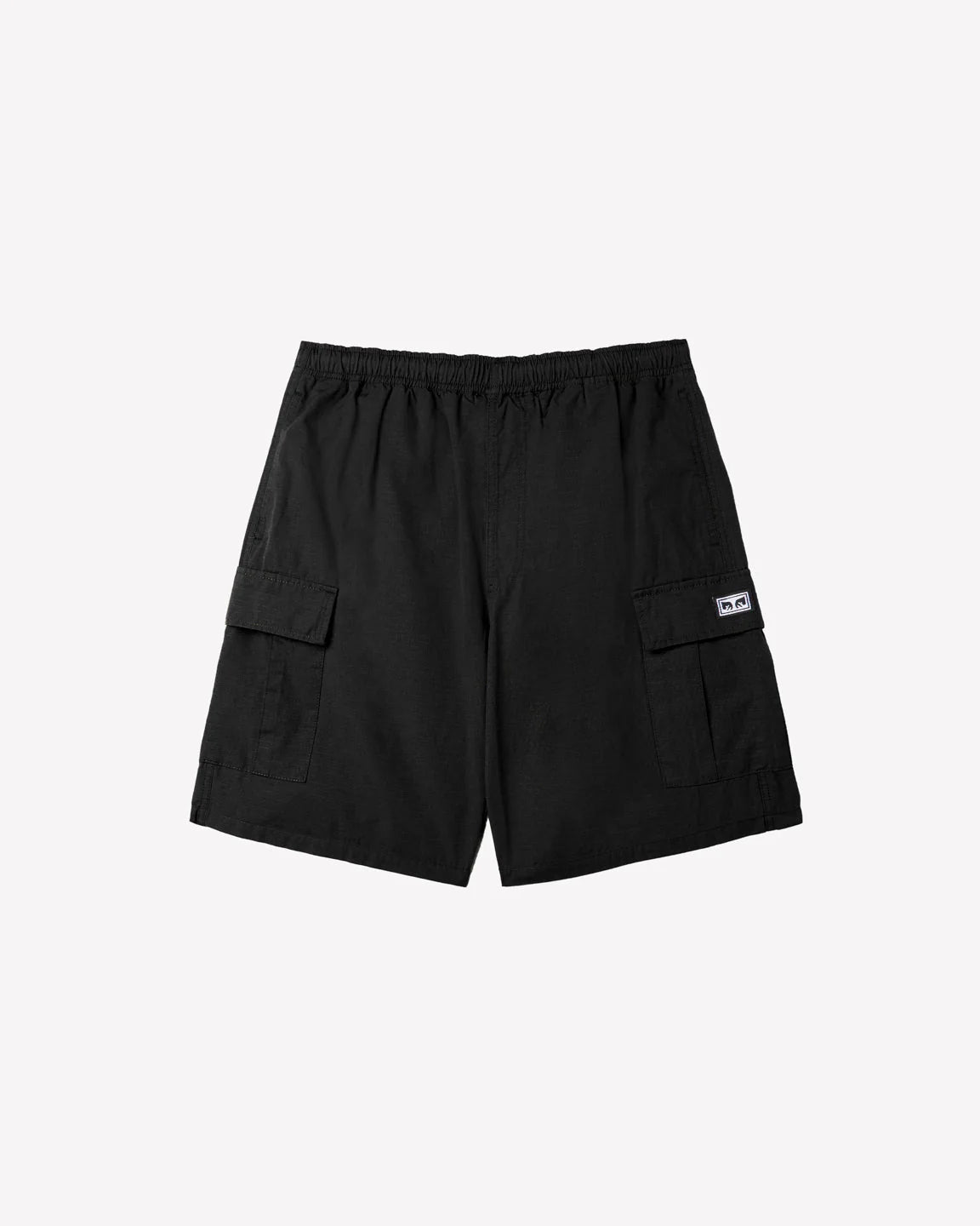 OBEY // EASY RIPSTOP CARGO SHORT // BLACK