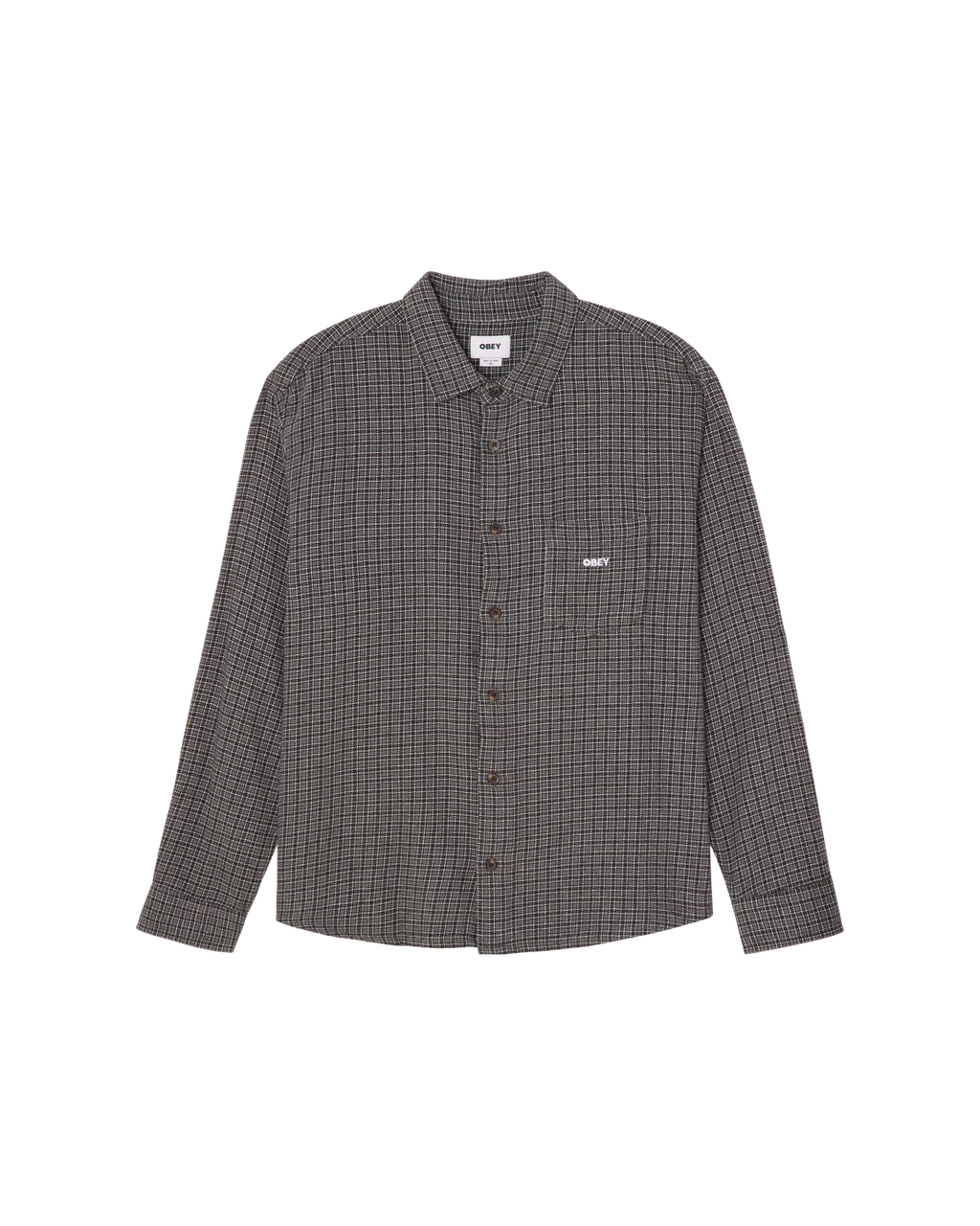 OBEY BIGWIG JACK SHIRT BLACK MULTI