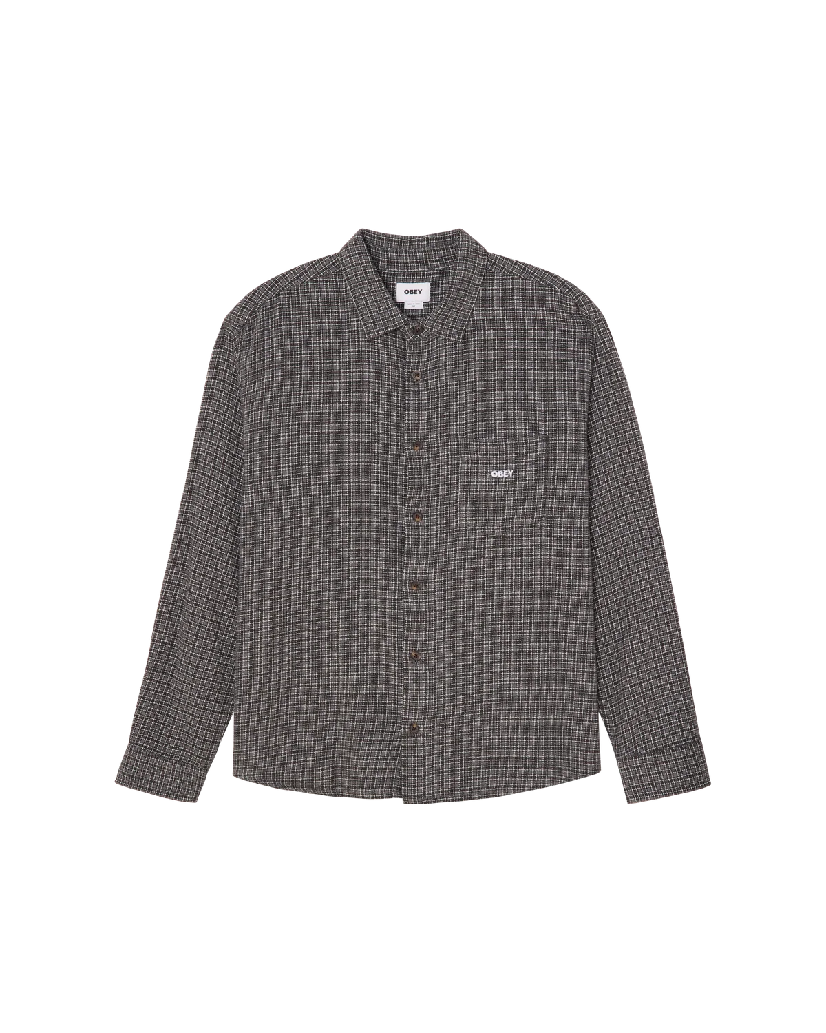 OBEY BIGWIG JACK SHIRT BLACK MULTI