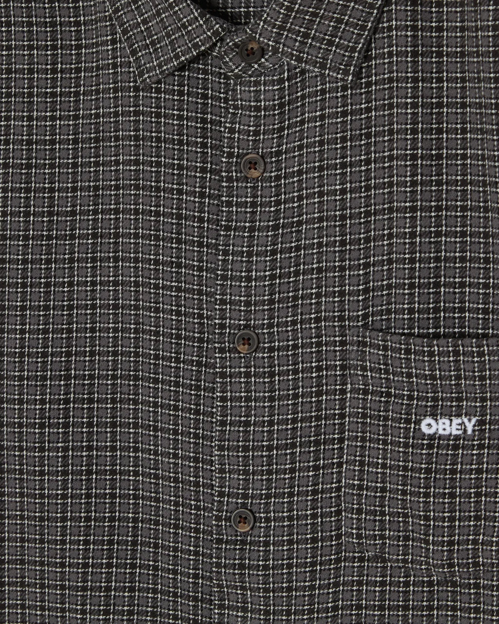 OBEY BIGWIG JACK SHIRT BLACK MULTI