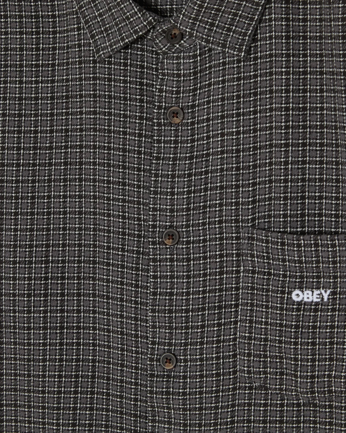 OBEY BIGWIG JACK SHIRT BLACK MULTI
