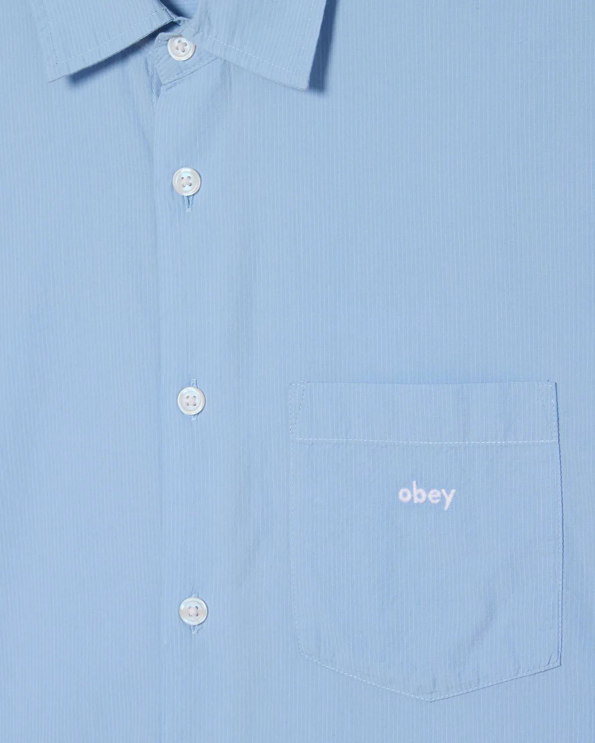 OBEY BIGWIG JAMIE SS SHIRT SKY BLUE MULTI