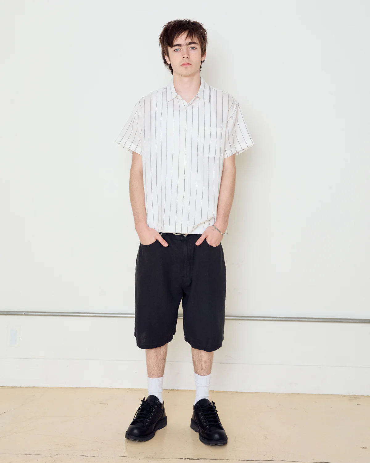 OBEY  JOE SS SHIRT WOVEN WHITE MULTI