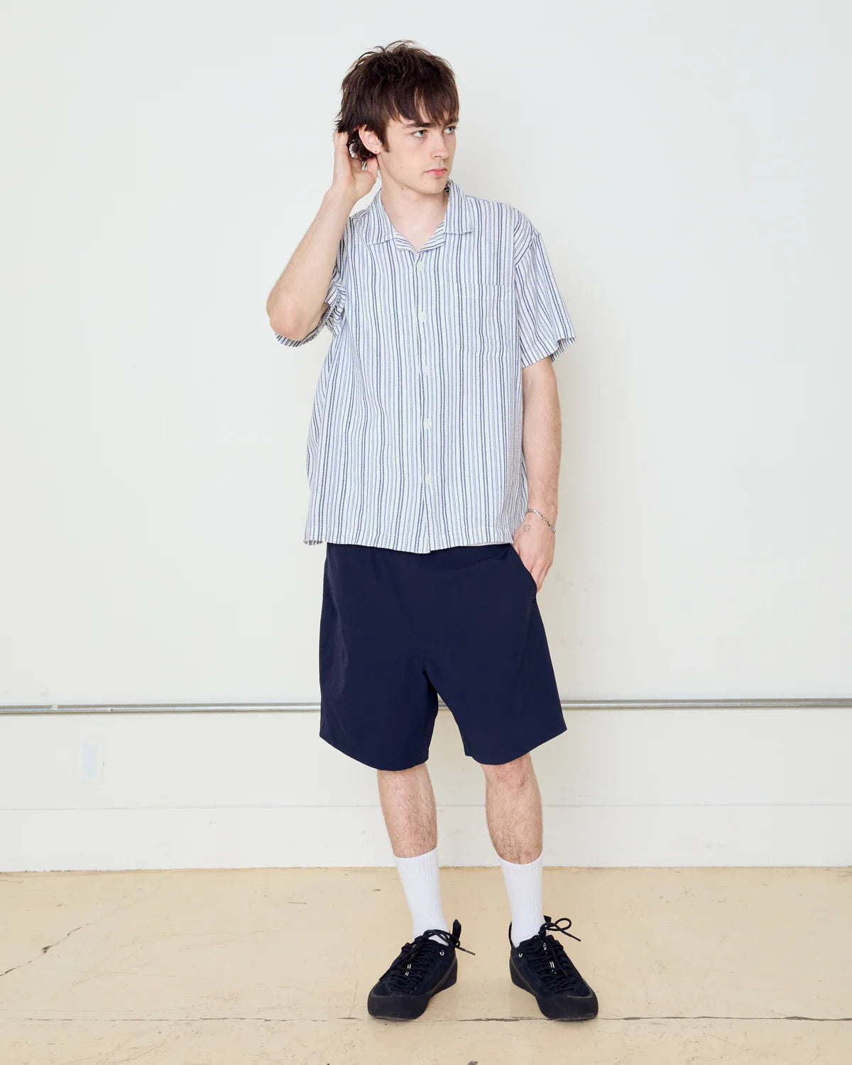 OBEY EVANS SS SHIRT WOVEN WHITE MULTI