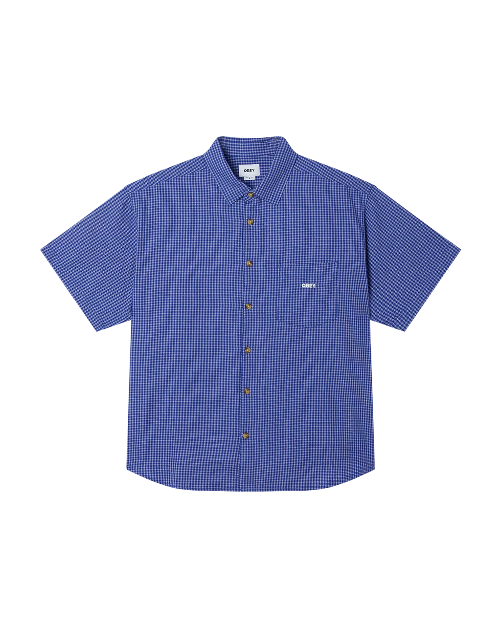 OBEY BIGWIG FRANK WOVEN SURF BLUE MULTI