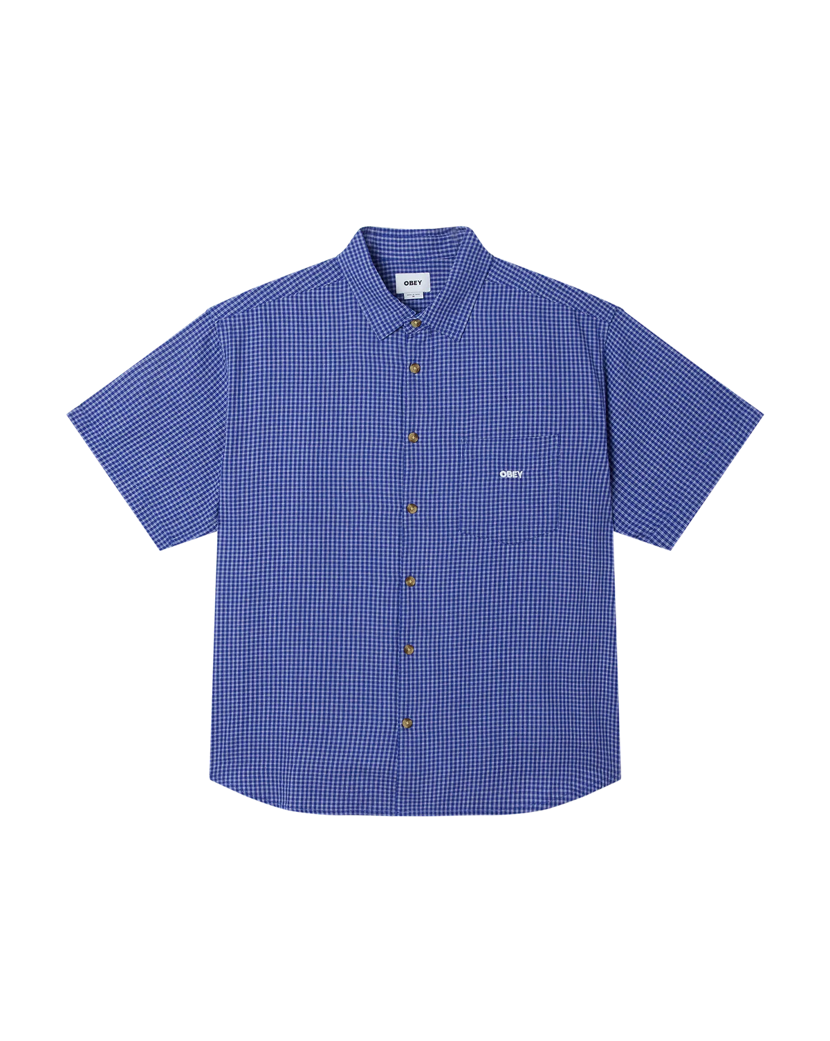 OBEY BIGWIG FRANK WOVEN SURF BLUE MULTI