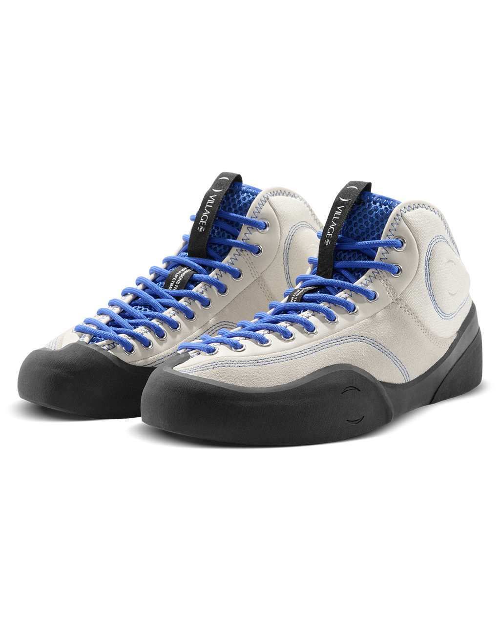 VILLAGE PM  1PM MID CREAM BLUE NATURAL BLACK