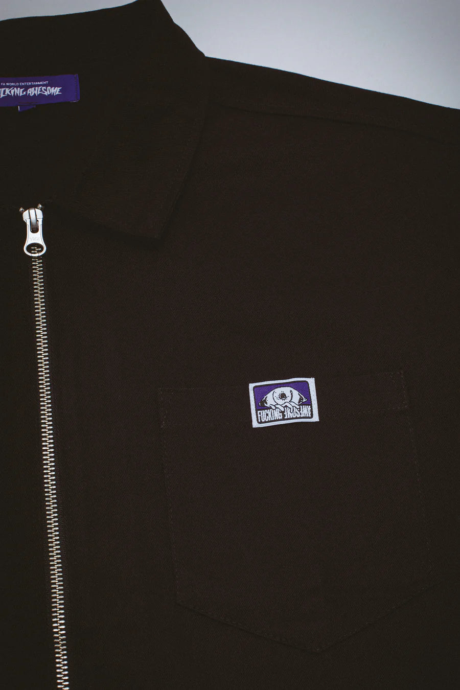 FUCKING AWESOME // SHIRT // AVATAR ZIP WORKSHIRT