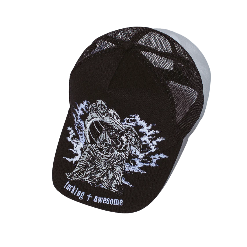 FUCKING AWESOME // CAPS // DEMON TRUCKER // BLACK