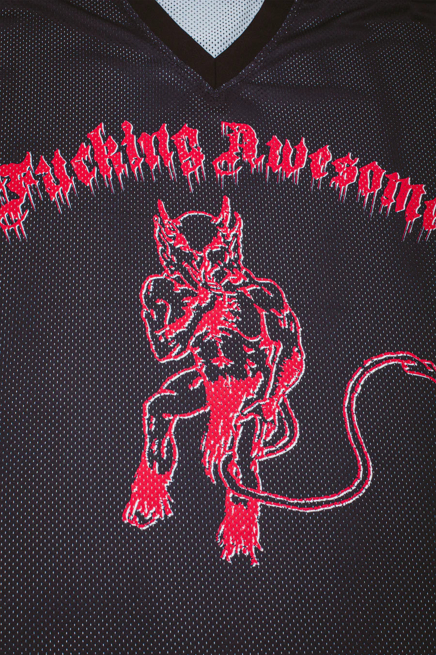 FUCKING AWESOME DEVIL HOCKEY BOROSKY JERSEY