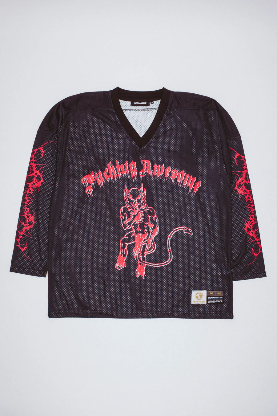 FUCKING AWESOME DEVIL HOCKEY BOROSKY JERSEY