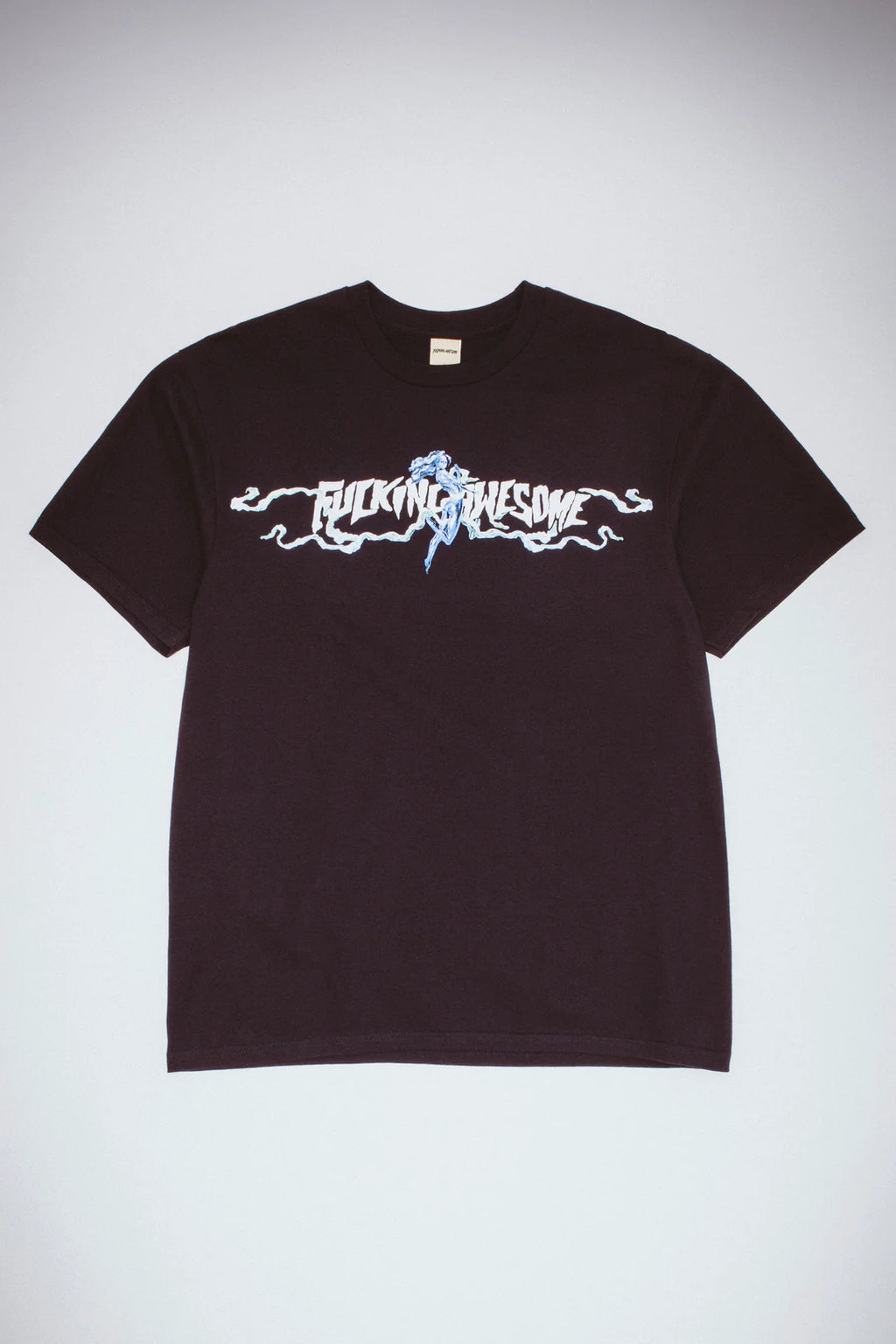 FUCKING AWESOME // T-SHIRT // BASKIN RIBBONS // BLACK