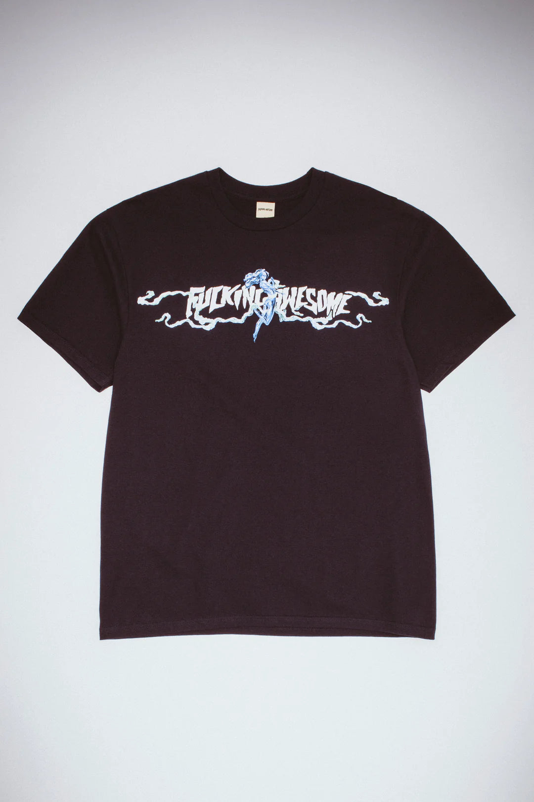 FUCKING AWESOME // T-SHIRT // BASKIN RIBBONS // BLACK