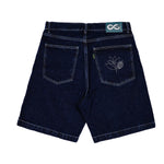 MAGENTA // OG DENIM LONG SHORTS // BLUE