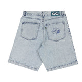 MAGENTA // OG DENIM LONG SHORTS // WASHED