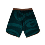 MAGENTA // ONZE LONG SHORTS // GREEN