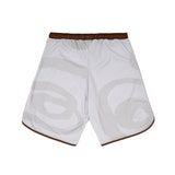 MAGENTA // ONZE LONG SHORTS // WHITE