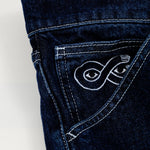 MAGENTA // OG DENIM LONG SHORTS // BLUE