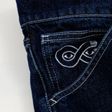 MAGENTA // OG DENIM LONG SHORTS // BLUE
